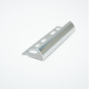 Profilé Aluminium Rond Chrome Brillant