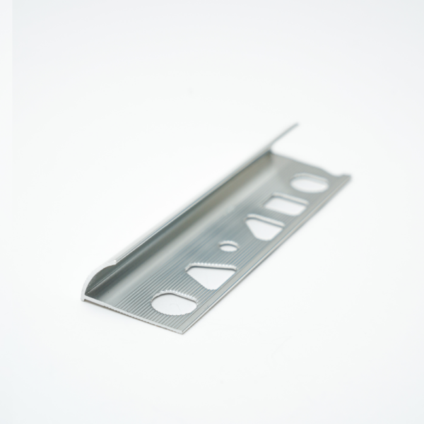 Profilé Aluminium Rond Chrome Brillant