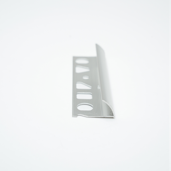 Profilé Aluminium Rond Chrome Brillant