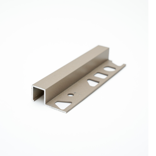 Profilé en Aluminium Carré Khaki