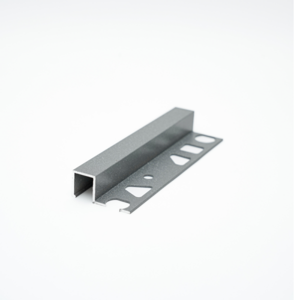 Profilé en Aluminium Carré Gris Clair