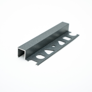 Profilé en Aluminium Carré Gris Fumé