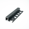 Profilé en Aluminium Carré Noir Sablé